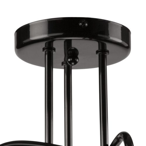 Mennyezeti lámpa CAMILLA 3xE27 Black Loft LM-3.79 Lamkur