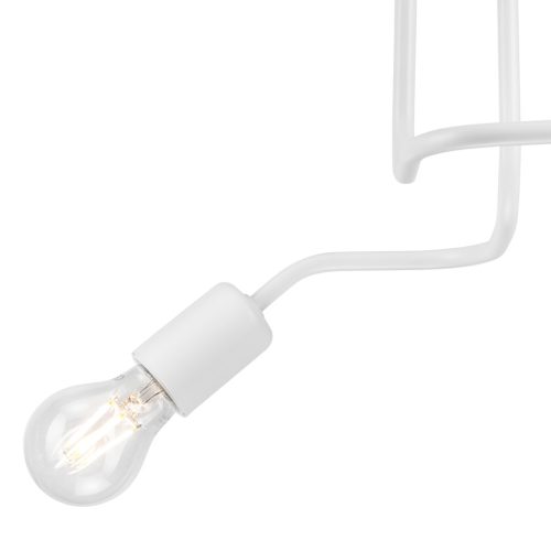 Mennyezeti lámpa CHARLIE 2xE27 Fehér LM-2.120 Lamkur