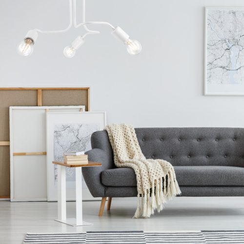 Mennyezeti lámpa CHARLIE 3xE27 fehér LM-3.120 Lamkur