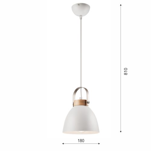 DANIELLE E27 fehér barna mennyezeti függőlámpa LM-1.80 Lamkur