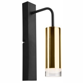 Fali lámpa égő DIEGO E27 Black Gold KM-1.124 Lamkur