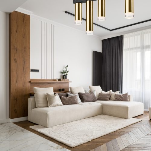 Mennyezeti lámpa DIEGO 4xE27 Black Gold LM-4.124/A Lamkur