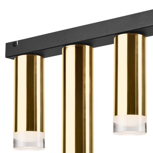 Mennyezeti lámpa DIEGO 4xE27 Black Gold LM-4.124/A Lamkur