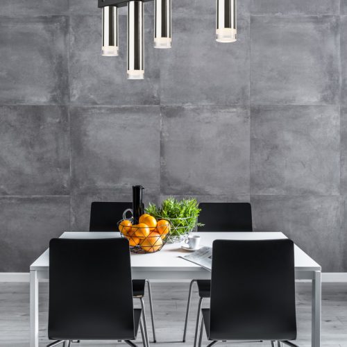 Mennyezeti lámpa DIEGO 4xE27 fekete króm LM-4.124/A Lamkur