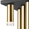 Mennyezeti lámpa DIEGO 5xE27 Black Gold LM-5.124/A Lamkur