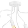HILDA mennyezeti lámpa 6xE27 fehér LM-6.154 Lamkur