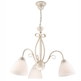   ADELLE 5xE27 klasszikus fehér mennyezeti lámpa LM-5.6 Lamkur