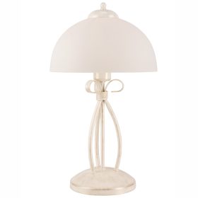 ADELLE E27 fehér klasszikus asztali lámpa LN-1.6 Lamkur