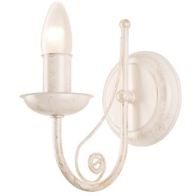 DONATO fali lámpa, E14, fehér, klasszikus, KM-1.29, Lamkur