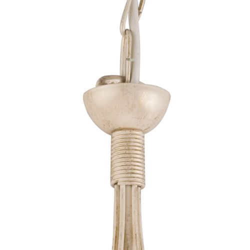 DONATO 5xE14 mennyezeti lámpa csillár klasszikus fehér LM-5.29 Lamkur