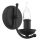 Fali lámpa lámpatest LUCY E14 Black Classic KM-1.153 Lamkur