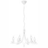 LUCY 6xE14 Függesztett Mennyezeti Lámpa, Csillár, Fehér, Klasszikus, LM-6.153 Lamkur