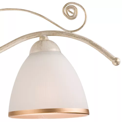 RETRO függő mennyezeti lámpa 3xE27 Classic Fehér LM-3.51 Lamkur