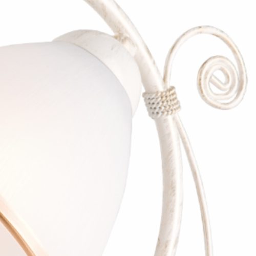 Asztali lámpa asztali éjjeli lámpa RETRO E27 fehér klasszikus LN-1.51 Lamkur