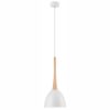 VANESSA E27 fehér fa mennyezeti függőlámpa LM-1.1/77 Lamkur