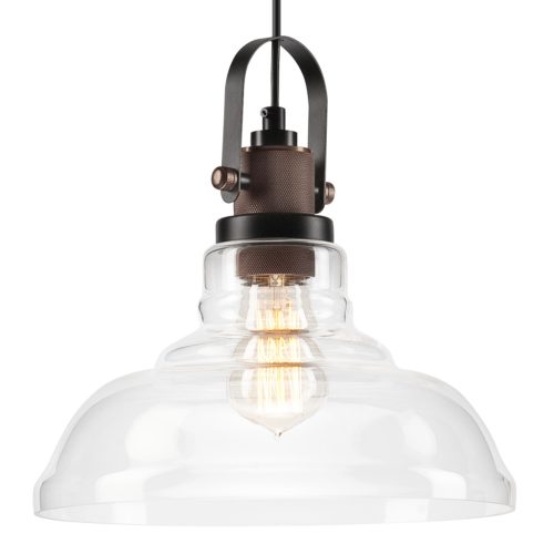 MATTEO E27 fekete réz mennyezeti lámpa LM-1.1/82 Lamkur