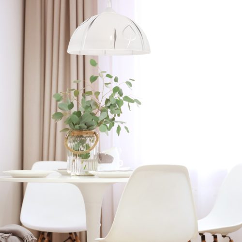 MARCY E27 fehér ezüst mennyezeti lámpa LM-1.1/5 Lamkur