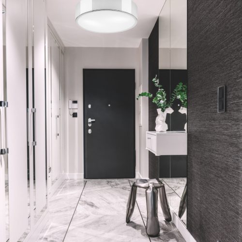 LED mennyezeti lámpa DANTE 2xE27 fehér króm fém LD.PD-6.15 Lamkur