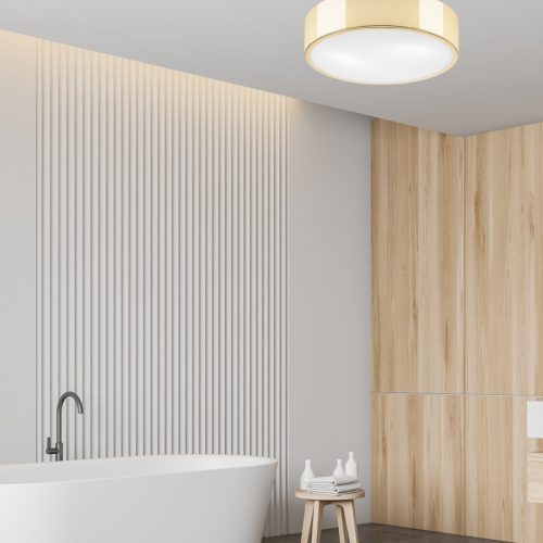 LED Mennyezeti Lámpa DANTE 2xE27 Fehérarany Fém LD.PD-6.15 Lamkur