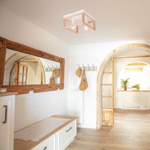 VILLY mennyezeti lámpa 2xE27 fehér fa LM - 2.175 Lamkur