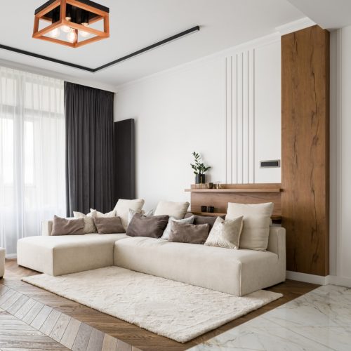 VILLY mennyezeti lámpa 4xE27 fekete fa LM - 4.175 Lamkur