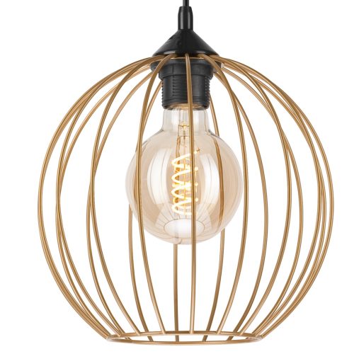 ZOYA E27 aranyhuzalos mennyezeti függőlámpa LM-1.162 Lamkur
