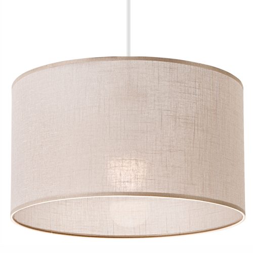 VIVIAN E27 mennyezeti függő lámpa bézs lámpaernyő LM-1.209 Lamkur