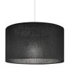 VIVIAN E27 mennyezeti függő lámpaernyő fekete LM-1.209 Lamkur