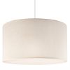 VIVIAN E27 mennyezeti függőlámpa krémszínű lámpaernyő LM-1.209 Lamkur