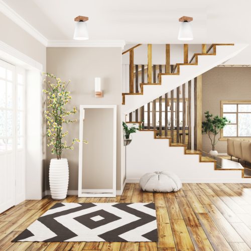 Mennyezeti lámpa LULA E27 Fehér Tölgy LM-1.200 Lamkur