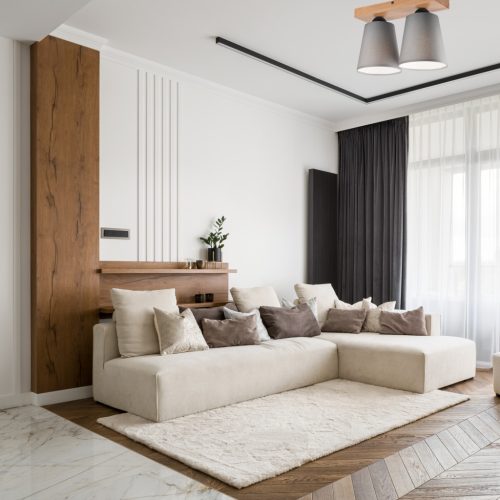 Mennyezeti lámpa LULA 2xE27 szürke tölgy LM-2.200 Lamkur