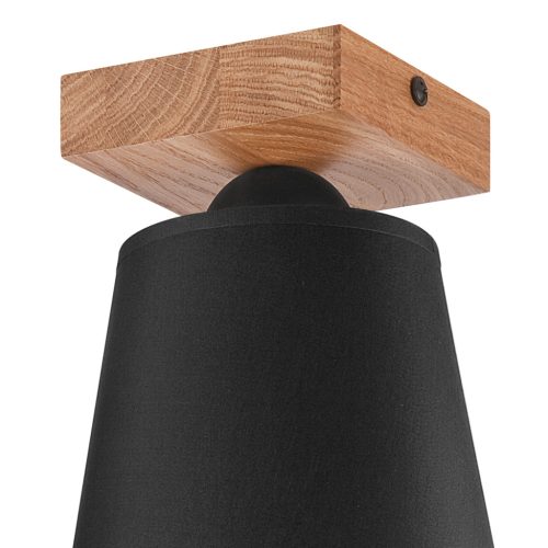 Mennyezeti lámpa LULA E27 Fekete tölgy LM-1.200 Lamkur
