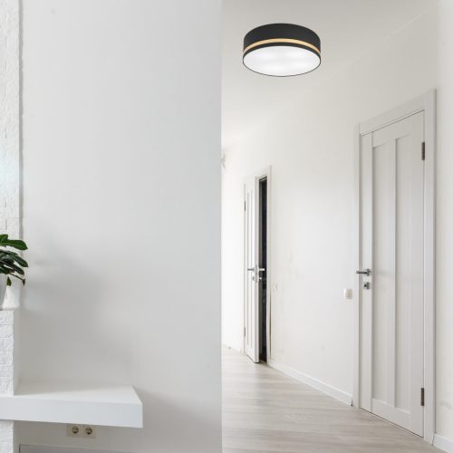 LED mennyezeti lámpa GLORIA 4xE27 fekete fehér LM-4.202 Lamkur