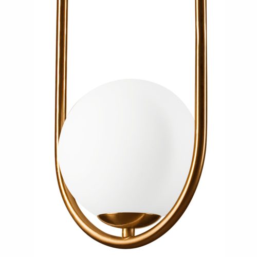 AMBER G9 rézfehér mennyezeti lámpa LM-1.198 Lamkur