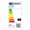 Fali lámpa LANA LED 12W 1600lm 4000K Semleges szín Fekete KM-1.197 Lamkur