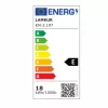 Fali lámpa LANA LED 15W 1900lm 4000K Semleges szín Fekete KM-2.197 Lamkur