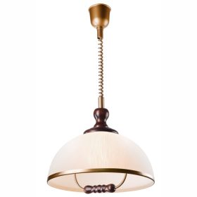 RAMONA E27 fehér mennyezeti lámpa LM-1.1/107 fa lámpa