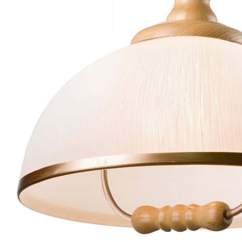 RAMONA E27 bézsfehér mennyezeti lámpa LM-1.1/107 Lamkur