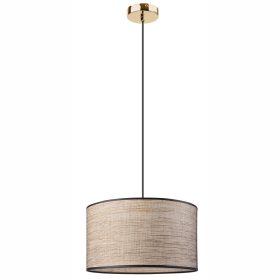 MOKKA e27 fekete arany LM mennyezeti lámpa - 1.222 Lamkur