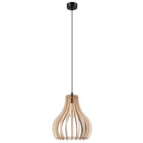 TUCCI E27 fekete LM-1.229 fa Lamkur mennyezeti lámpa