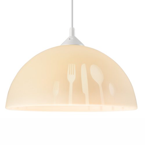 APETITE E27 sárga, fehér mennyezeti függőlámpa LM-1.3/5 Lamkur