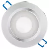 Mennyezeti lámpatest 7W süllyesztett LED DOWNLIGHT MÉLY, kerek 4000K 560lm ezüst