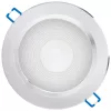 Mennyezeti lámpatest 12W süllyesztett LED DOWNLIGHT MÉLY, kerek 4000K 960lm ezüst