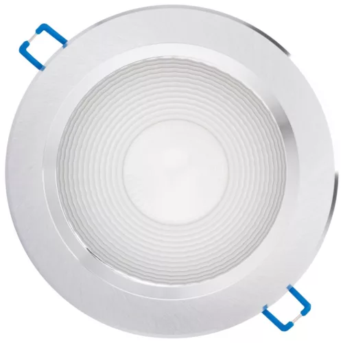Mennyezeti lámpatest 15W süllyesztett LED DOWNLIGHT MÉLY, kerek 4000K 1200lm ezüst