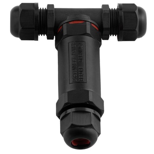 Hermetikus csatlakozó Gyorscsatlakozó típusú WAGO TEE 3x1,5-2,5mm