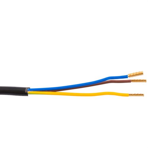 Csatlakozókábel 1,5 m OMY 3x1,0 mm E TYPE LUMILED csatlakozóval