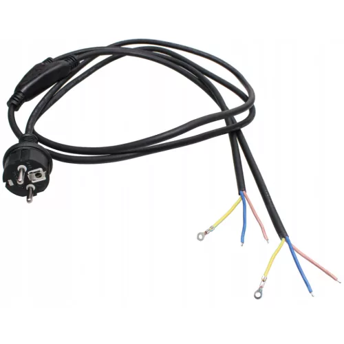 Tápkábel 2 m 3x0,75 LUMILED munkalámpa reflektorhoz