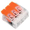Lumiled gyorscsatlakozó vezetékhez 3x4mm 3 áramkörös 32A 450V 10 db