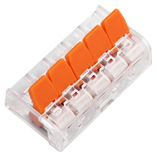 Lumiled gyorscsatlakozó vezetékhez, 5x4mm, 5 pólusú, 32A, 450V, 10 db