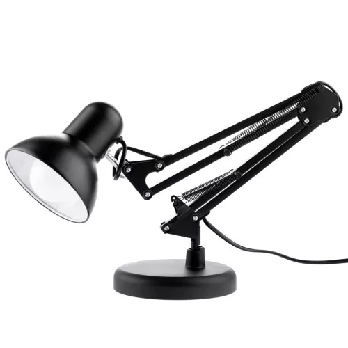 Rajz asztali asztali lámpa E27 TOBI fekete Lumiled + asztali tartó